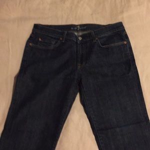 Like New 7 for all man kind size 34 W 31 L